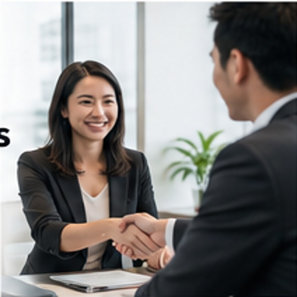 Business discussion between potential partners